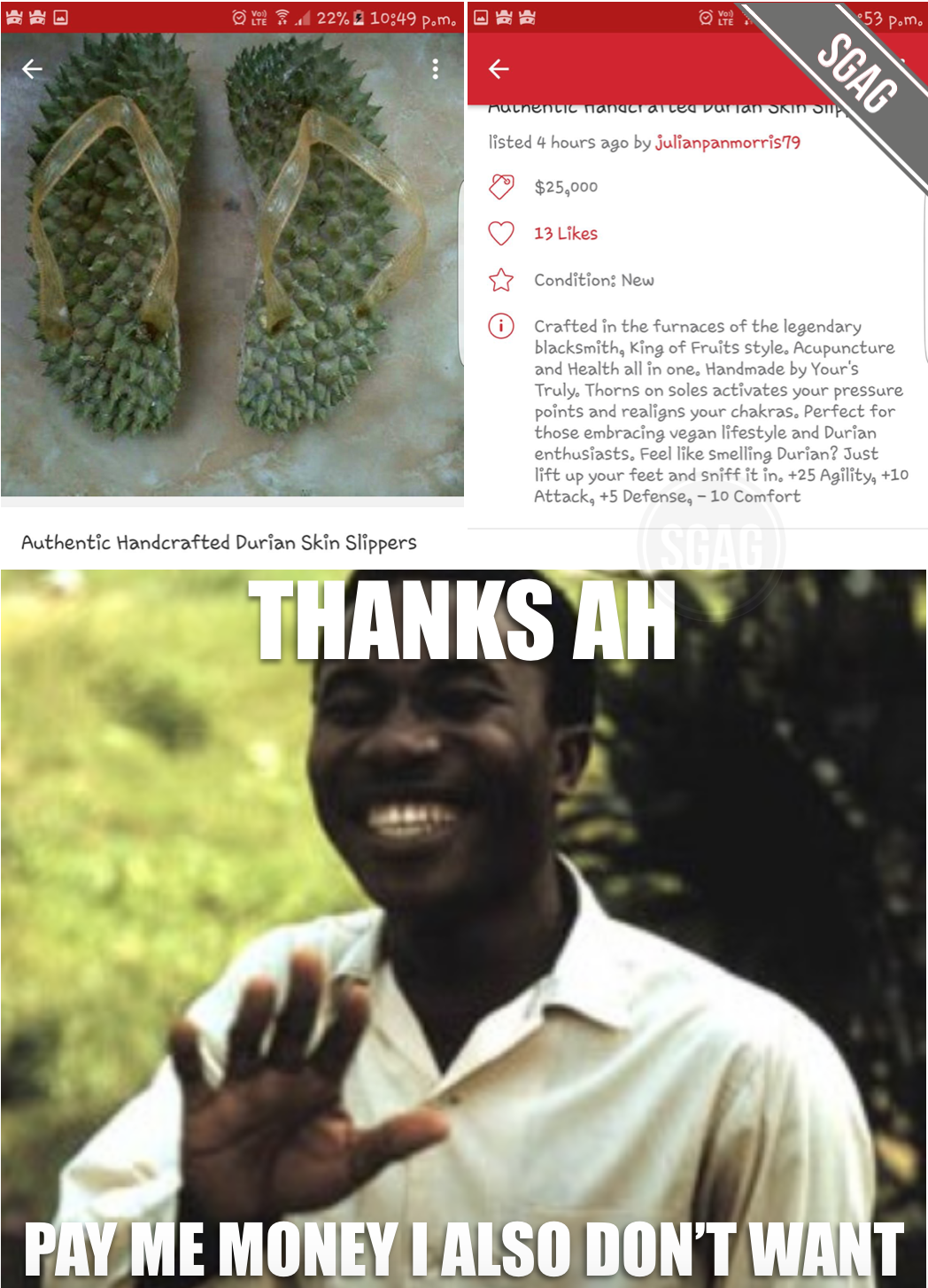 Whaaaaaat DURIAN SLIPPERS WireSotAlready Whaaaaaat DURIAN SLIPPERS WireSotAlready